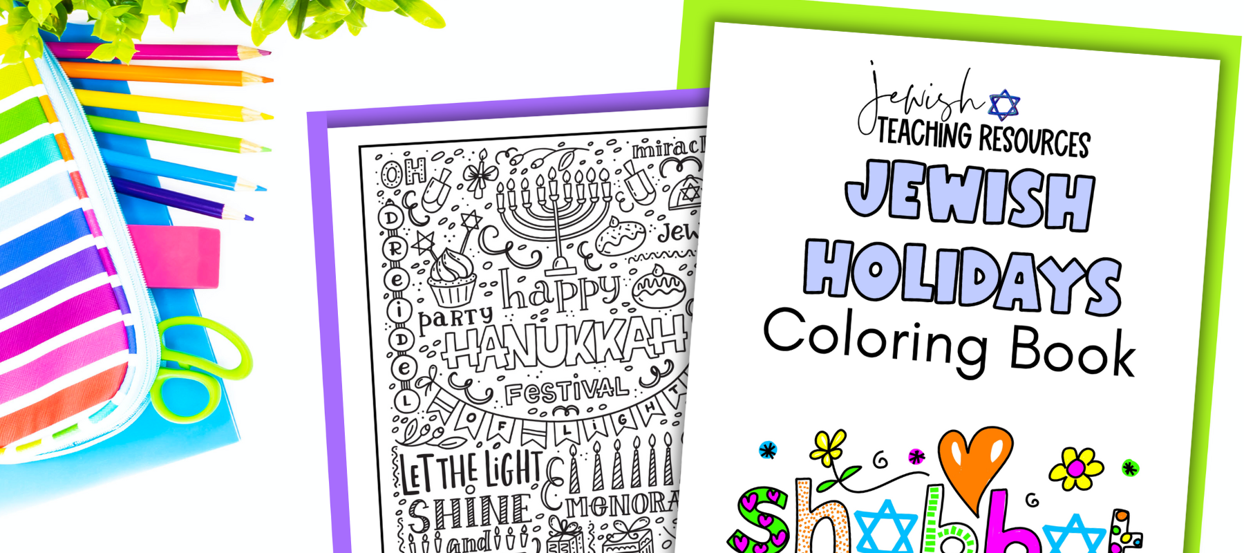 Hanukkah Coloring Pages